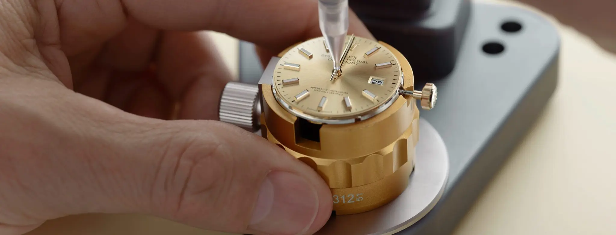 Rolex Servicing Hand Assembly Procedure - The Time Place