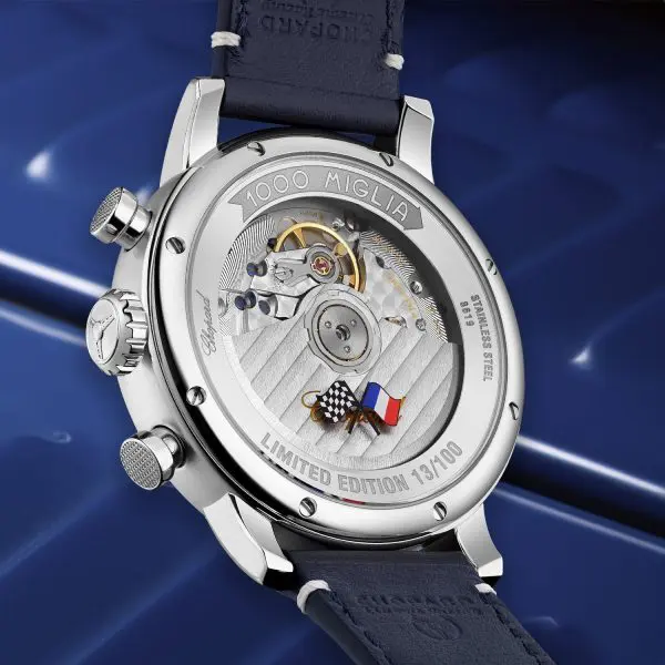 Chopard Mille Miglia Classic Chronograph French Limited Edition 168619 3007 Retromobile Paris 5