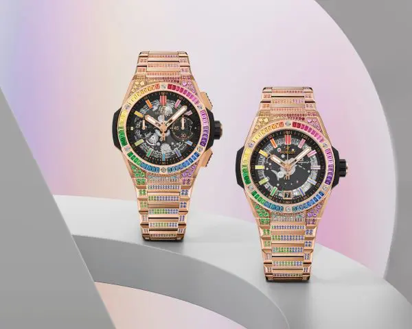 Hublot Big Bang Integrated King Gold Rainbow