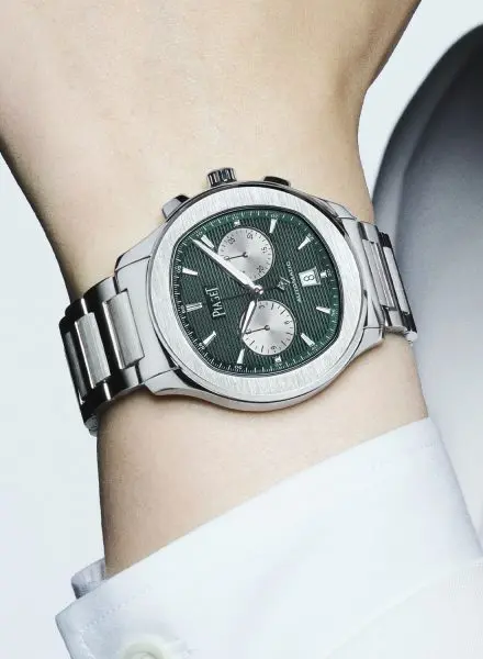 Piaget Polo Chronograph Emerald Green Panda G0A49024 6