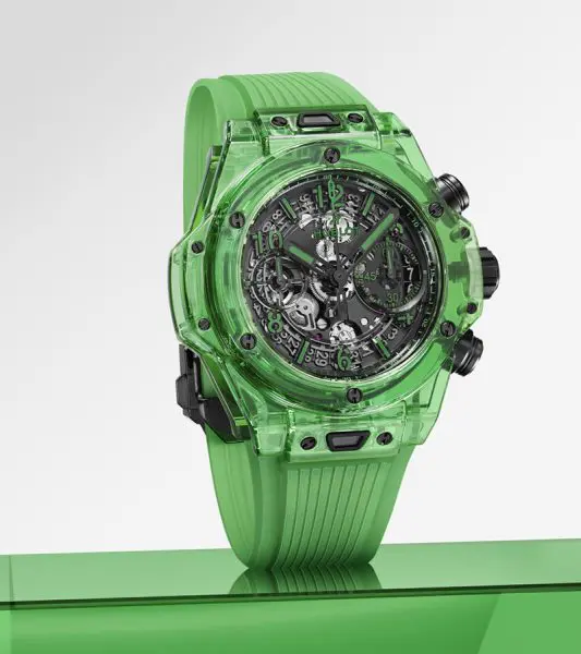 The Hublot Big Bang Unico Saxem Green