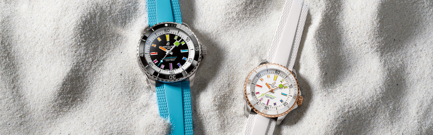 breitling superocean rainbow