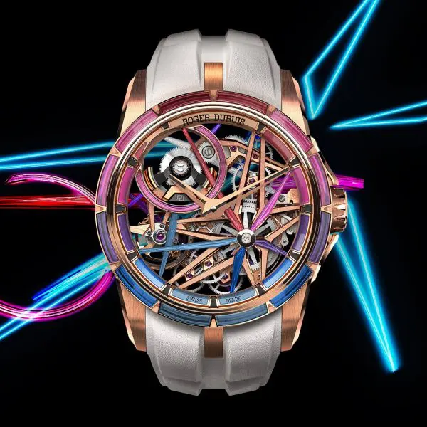 Roger Dubuis ignites the Excalibur Blacklight Spin-Stone™ Monobalancier