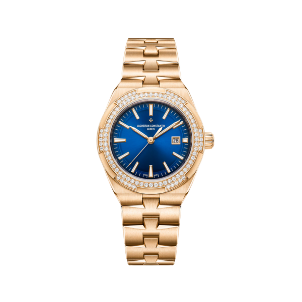 Overseas Self-Winding – 35 mm – Pink Gold (Front)