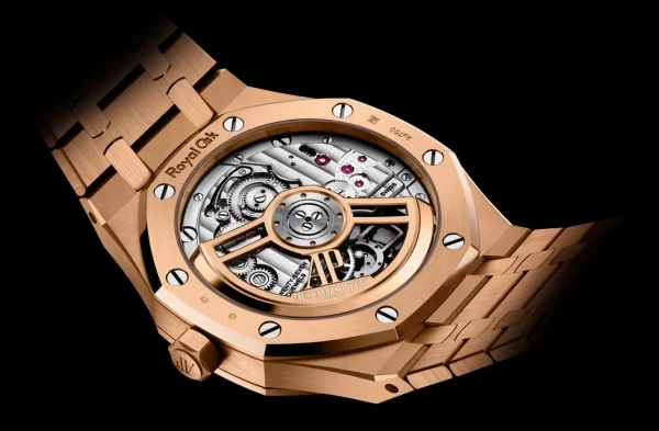 Selfwinding Flying Tourbillon Dimpled Dial 26730OR 1